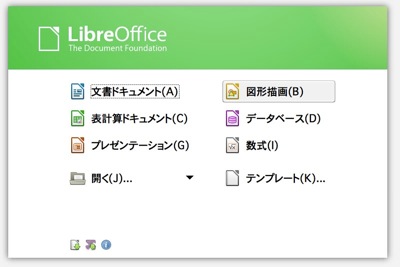 Libreoffice新画面
