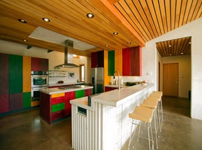 Cocina colores vivos cocina de diseño con colores vivos