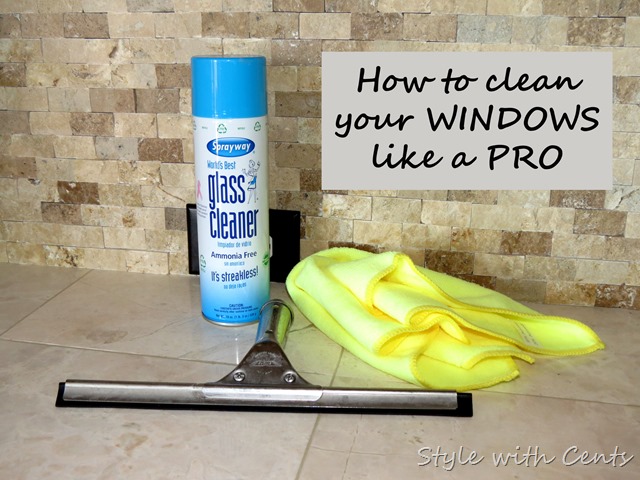 How to clean your windows like a pro. CHEAP and FAST