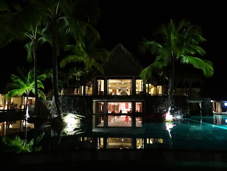 38. Hotel Constance Belle Mare Plage Hotel by night.JPG