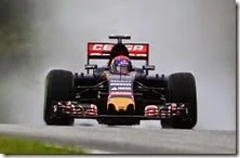 Max Verstappen nelle qualifiche del gran premio della Malesia 2015