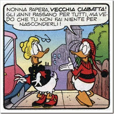 Nonna papera cosa prepara