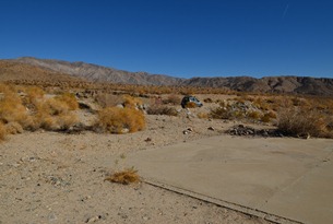boondock site on state land north of Dillon Road.