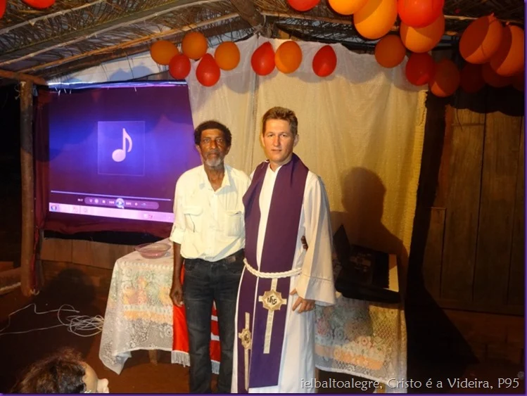 Sr. Luiz Borges e o pastor