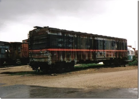United States Department of Transportation (DOTX) Boxcar #3 at the Illinois Railway Museum on May 23, 2004