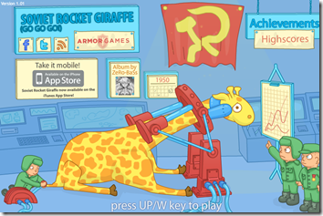 Soviet Giraffe Rocket Go Go Go!