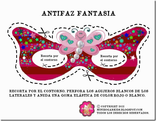 antifaz ROJO antifaz ROJO