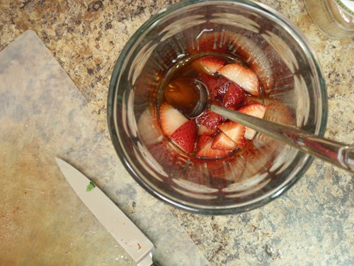 Steeping Strawberries