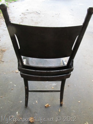 antique pew chair restoration (3)
