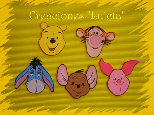 Winnie De Pooh Y Sus Amigos Bebe En Foami Imagui