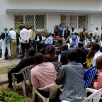 Des participants à la conférence de presse de Mbusa Nyamwisi, candidat à la présidentielle 2011. Radio Okapi/ Ph. John Bompengo