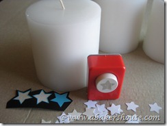 flag candle supplies
