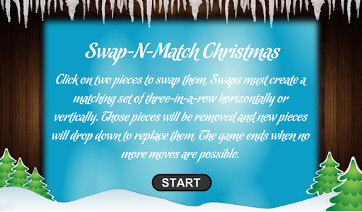 Swap Match 3 Christmas Game
