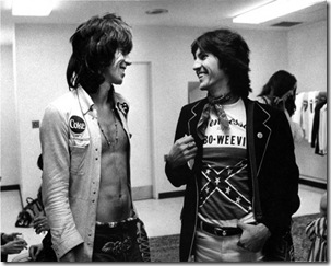 Keith Richards and Stanley Booth
