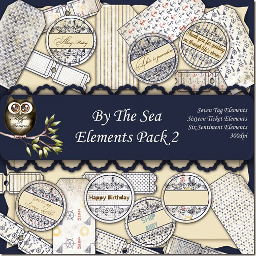 By The Sea Elements Front Sheet Pack 2