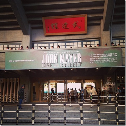 John Mayer @ 武道館