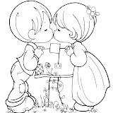 NIÑO NIÑA BESO BUZON PM