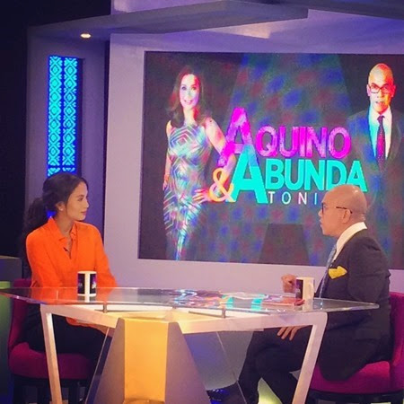 Isabelle Daza on Aquino & Abunda Tonight