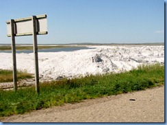 2037 Saskatchewan TC-1 East Reed Lake - a saline lake - Sodium sulfate which is the sodium salt of sulfuric acid