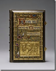 Gruel and Engelmann (French, active ca. 1841-1923). 'Binding for a Book of Hours,' 1870. black morocco leather, gilt on silver, enamels. Walters Art Museum (57.2167): Acquired by Henry Walters.