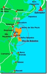 mapa Boipeba