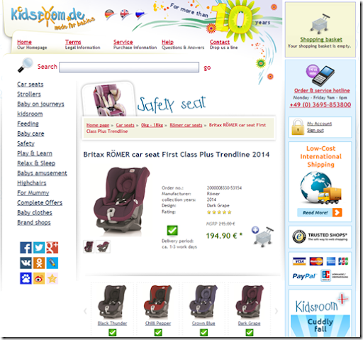 britax romer first class plus safety