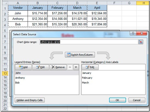 Excel User Add New Data To An Existing Chart Add New Data Chart5