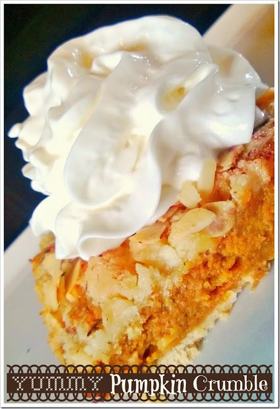 yummy pumpkin crumble