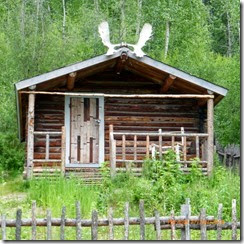 Robert Service's (writer) cabin in Dawson City