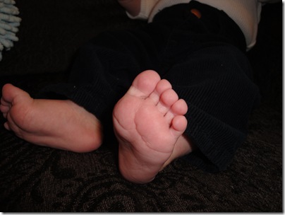 11.  Baby feet