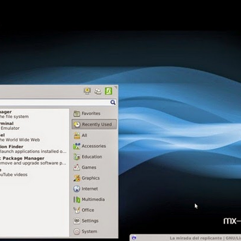 AntiX distro ligera basada en Debian, para ordenadores antiguos.