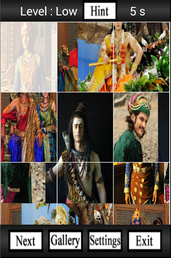 Mahabharat Wallpaper Puzzle