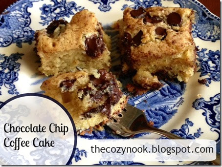 Chocolate Chip Coffee Cake - The Cozy Nook