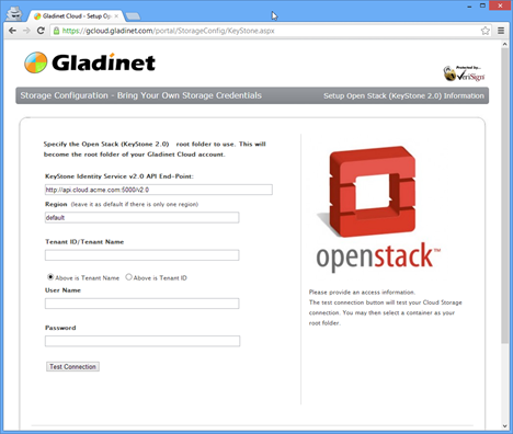 Gladinet Cloud - Setup OpenStack (KeyStone) Storage Account - Google Chrome_2012-10-03_13-23-36