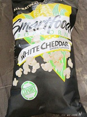 smartfood popcorn white cheddar, 240baon