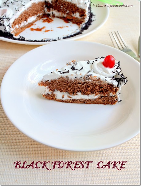 black forest cake piece black forest cake piece