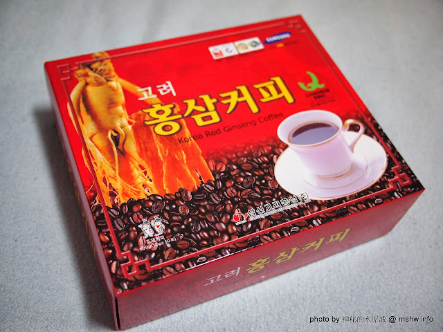 【食記】Samshin Korea Red Ginseng Coffee 三信高麗紅蔘咖啡 : 微妙的氣息,來自韓國的人蔘土產 區域 南韓國(Sourth Korea) 咖啡簡餐 茶類 韓式 飲食/食記/吃吃喝喝  