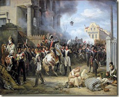 Horace Vernet : Mortier à La Barrière de Clichy en 1814