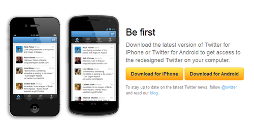 The Media Guru How To Enable The New Twitter Redesign If You Do Not Have An Iphone Or Android Device