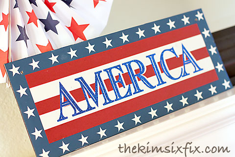 America sign