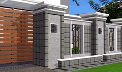 Contoh Gambar Pagar Rumah Minimalis http://www.rumahminimalisius.com/2017/08/model-dan-desain-pagar-rumah-minimalis-modern-terbaru.html