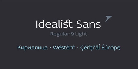 03. Idealist Sans