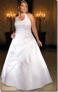 vestido de novia para gorditas elegante 2013