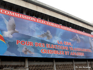  – Siège de la Ceni à Kinshasa. Radio Okapi/ Ph. John Bompengo