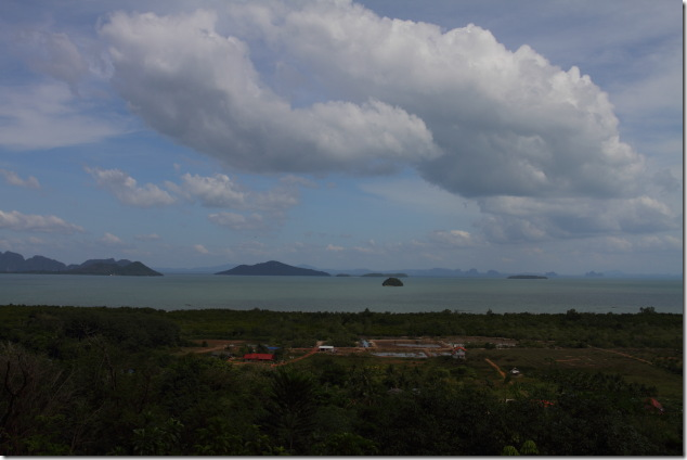 Ko Lanta's eastern islands from the view point restaurant