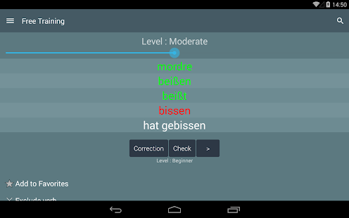 download German Irregular Verbs free