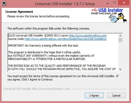Universal USB Installer 2.0.1.9 instaling