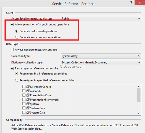 service-reference-settings