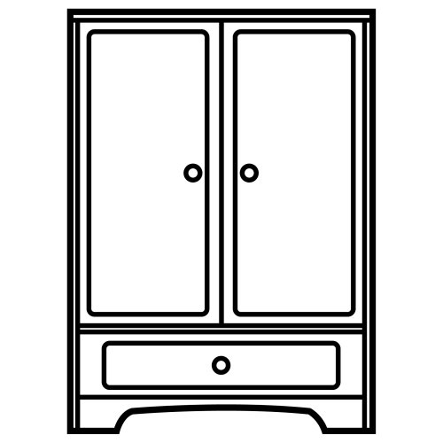 desenhos guarda roupa para colorir colorir e aprender