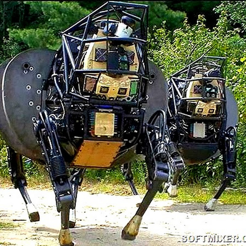 Кибер-зоопарк Boston Dynamics